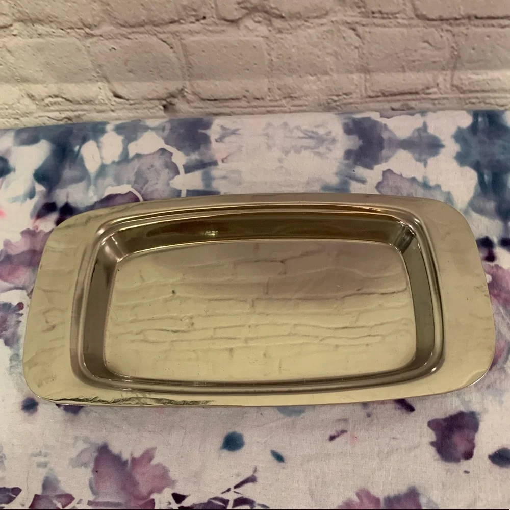 Sitlax Stainless Steel Silver Amenity Tray‎
